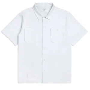 CCS Custom Embroidered Work Shirt - White - SM