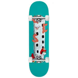 CCS Fireman Skateboard Complete - Teal - 8.25"
