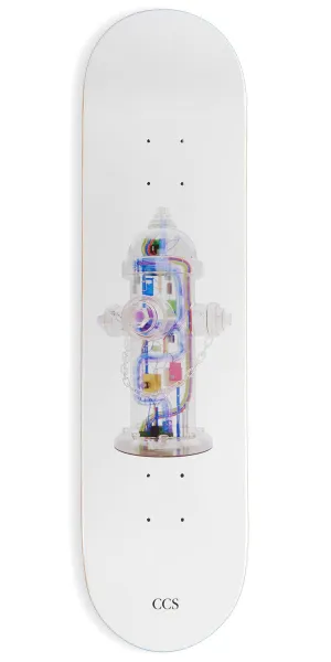 CCS Going Clear Hydrant Skateboard Deck - 8.50"