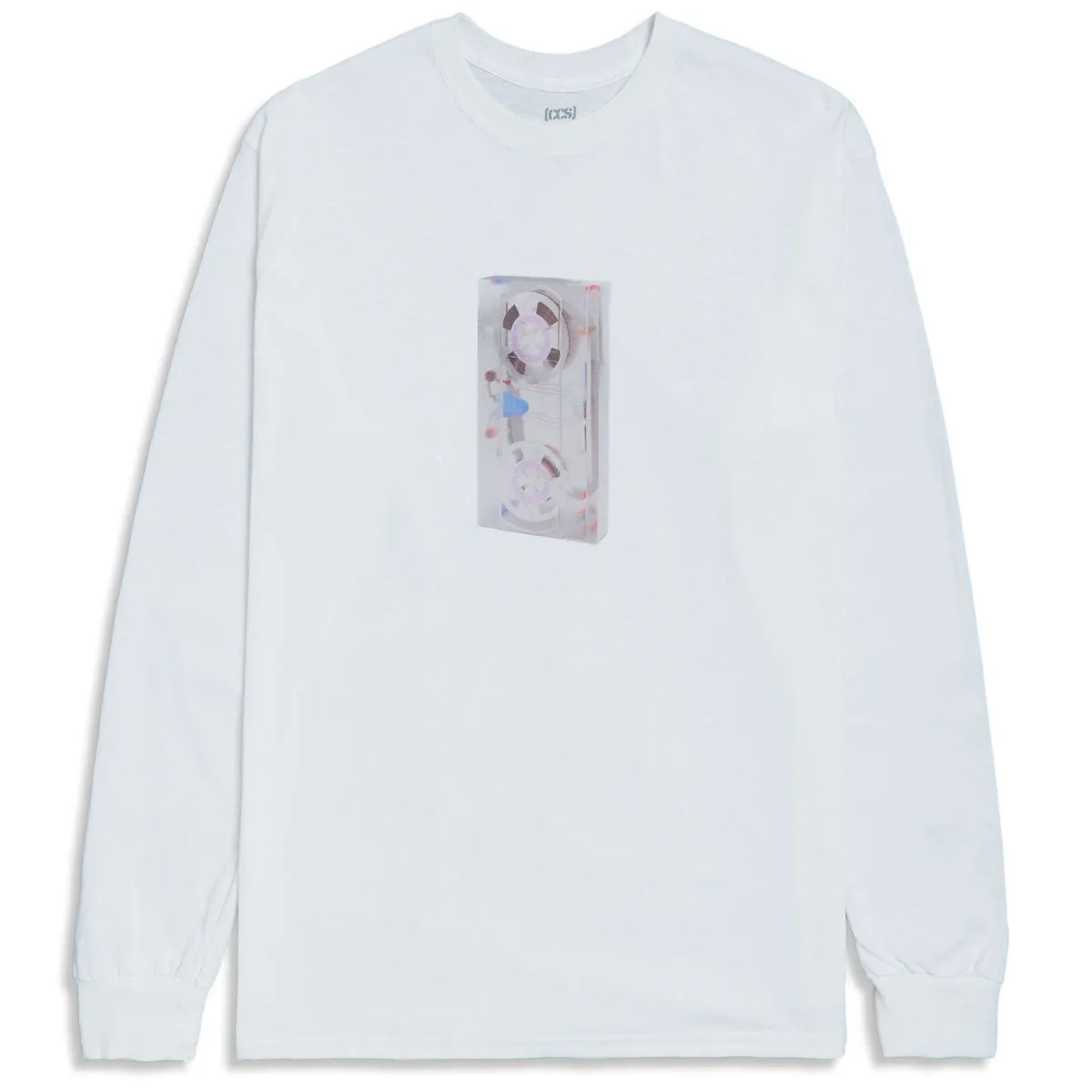 CCS Going Clear VHS Long Sleeve T-Shirt - White - SM