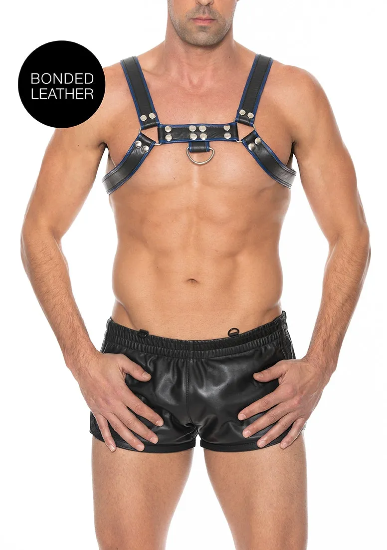 Chest Bulldog Harness - L/xl - Blue