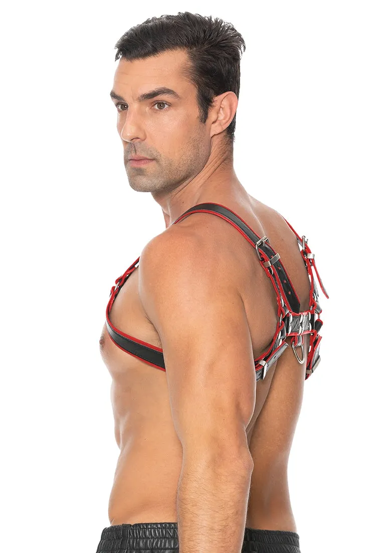 Chest Bulldog Harness - L/xl - Red