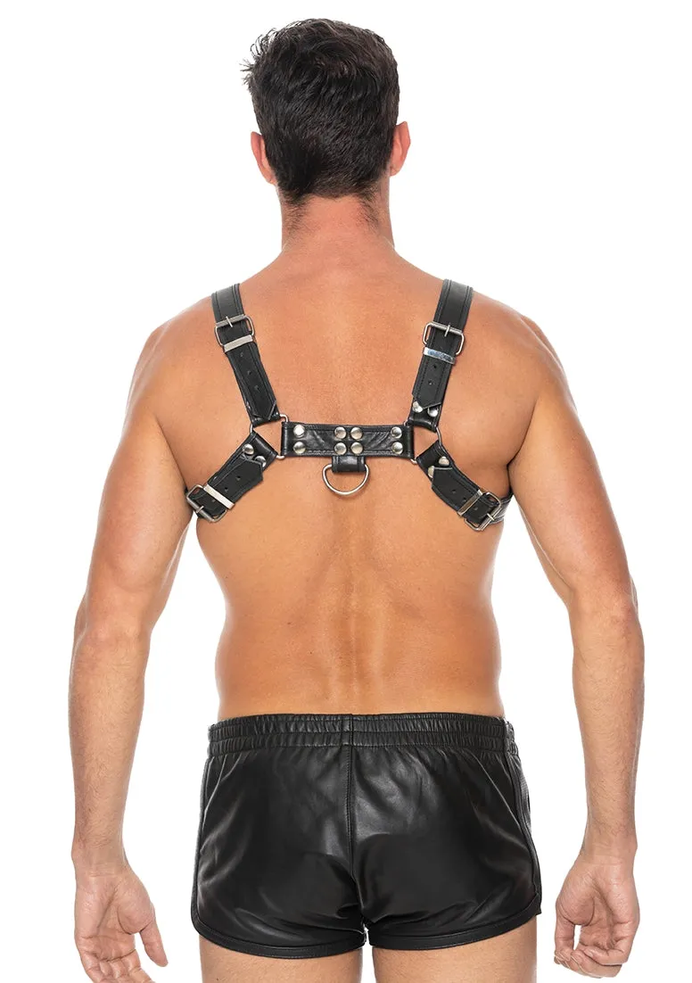 Chest Bulldog Harness - S/m - Black