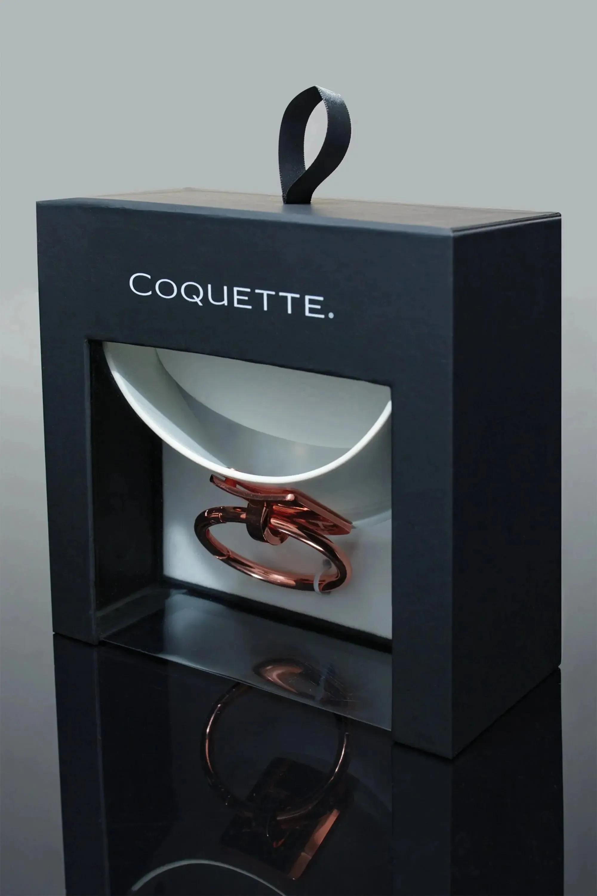 Classy Rose Gold BDSM Collar Bondage Choker