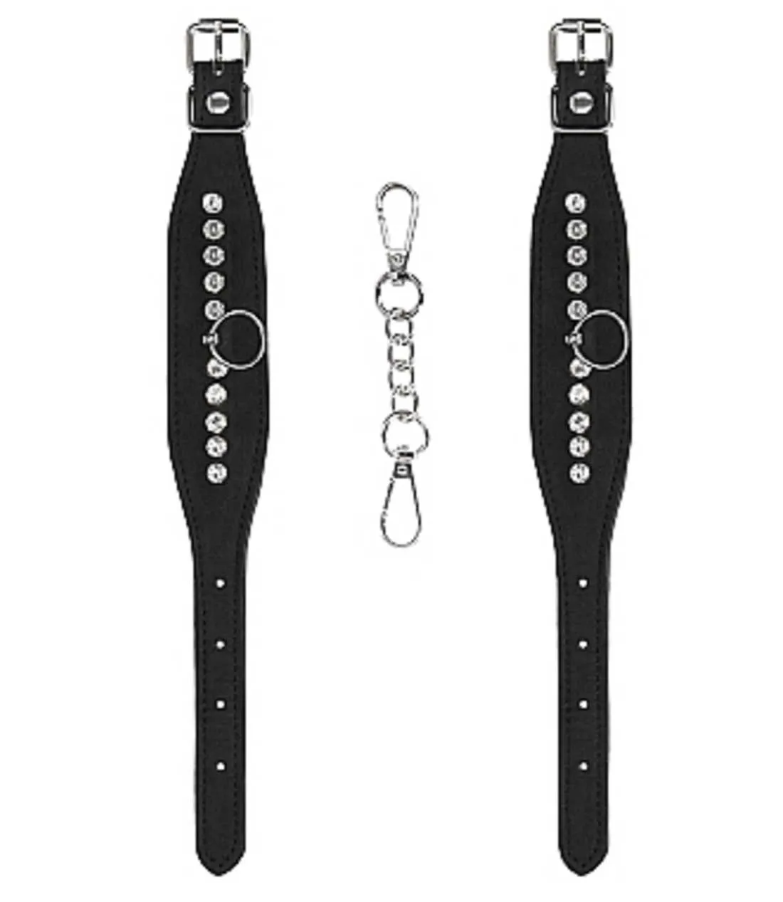 Diamond Studded Wrist Cuffs