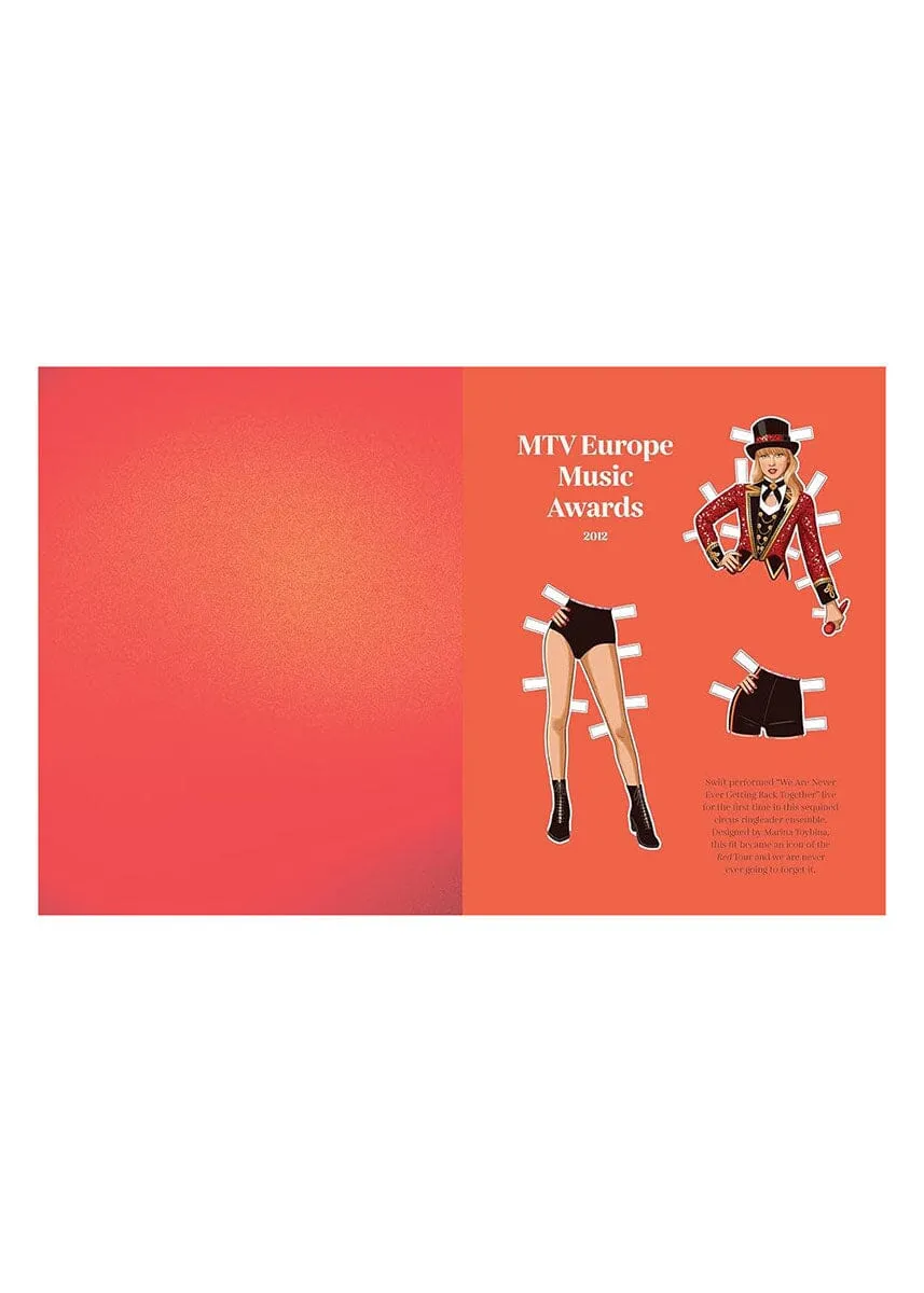 Dress Up Taylor Paper Doll Book