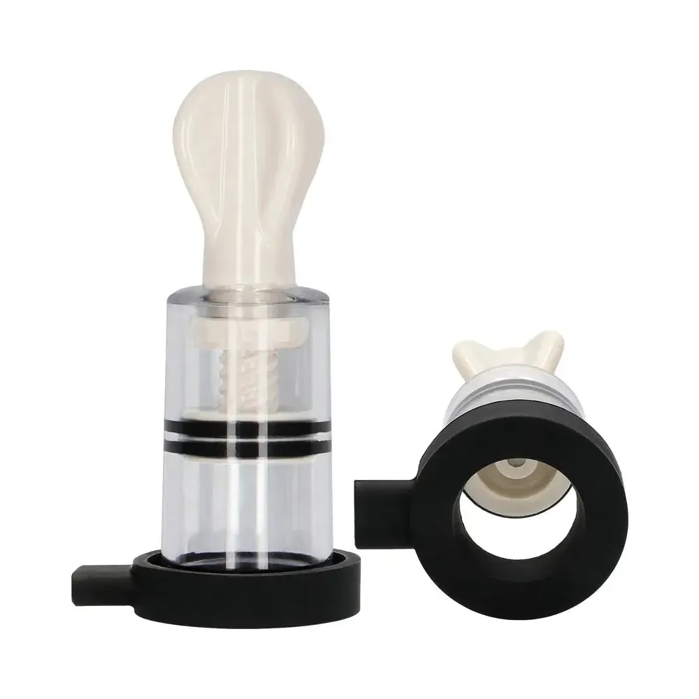 Electrosex Nipple Torture ElectroShock Remote-Controlled E-Stim Nipple Suckers
