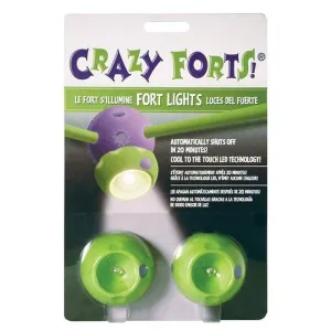 Everest Toys Crazy Forts! 2 LED Lights - Enchanted Green Glow