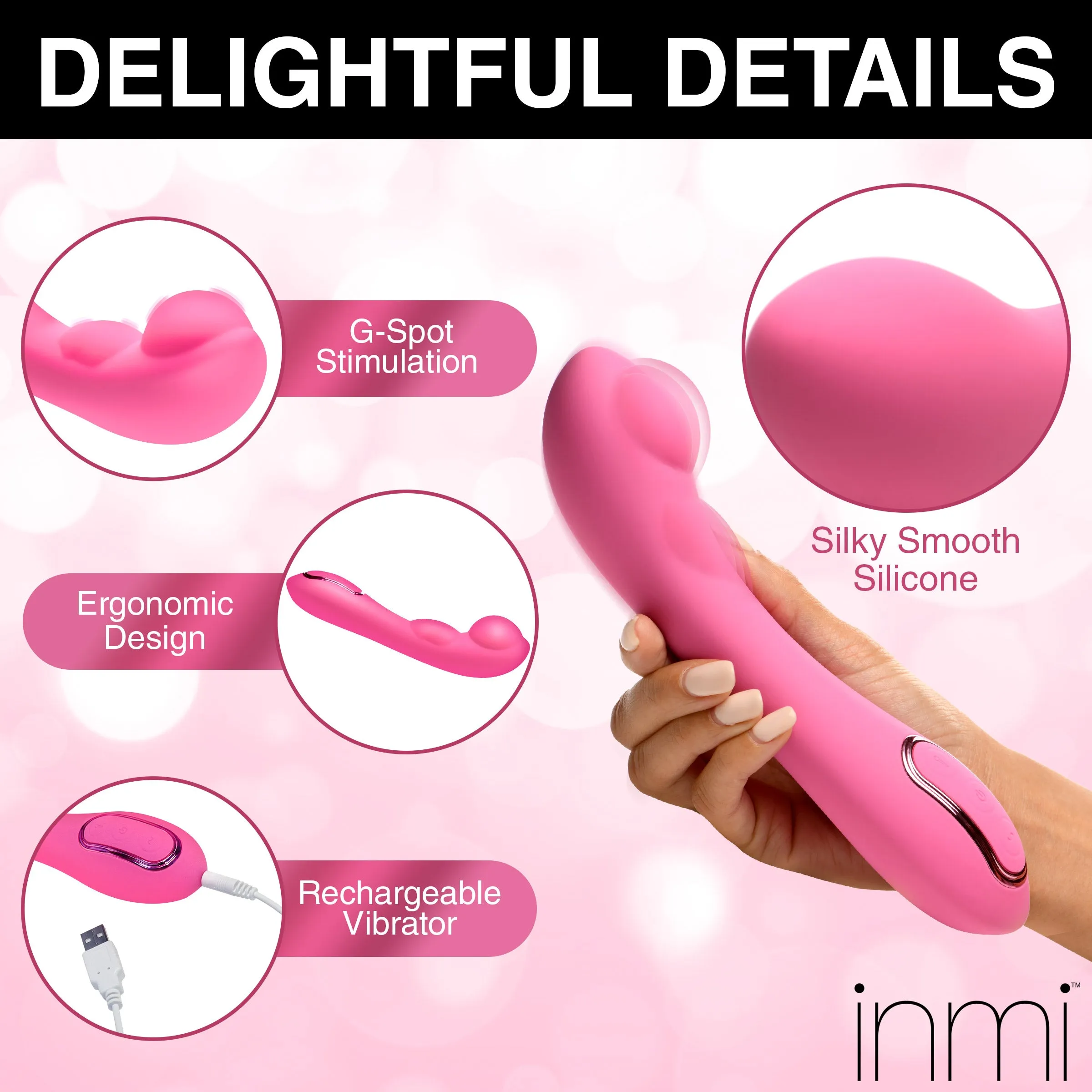 Extreme-g Inflating G-spot Silicone Vibrator