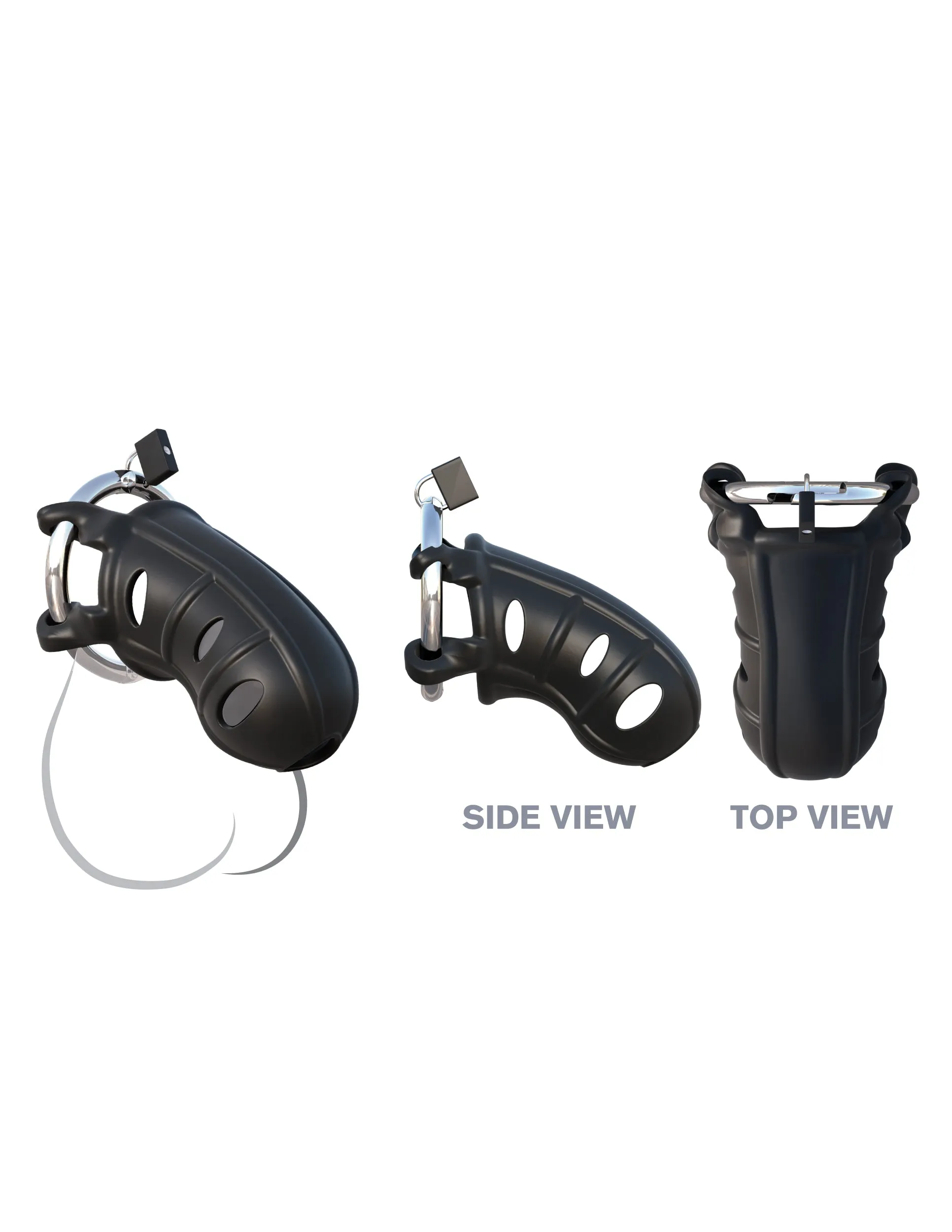 Fantasy C-Ringz - Hardcore Silicone Cock Blocker