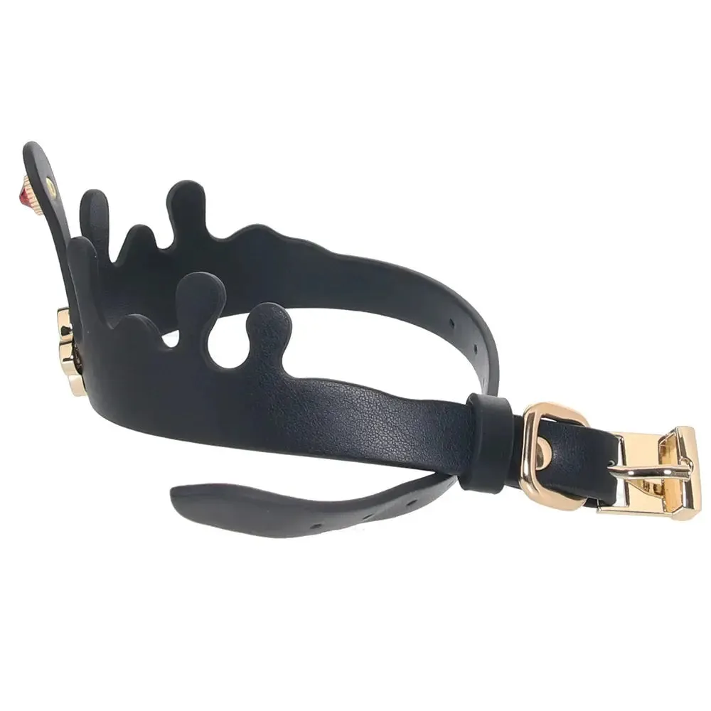 Fetish & Fashion Elvira Collar Black BDSM Collar