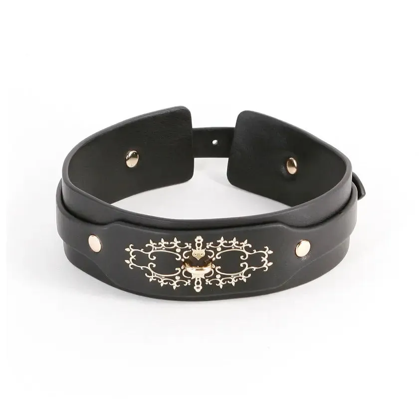 Fetish & Fashion Katrina Collar Black BDSM Collar