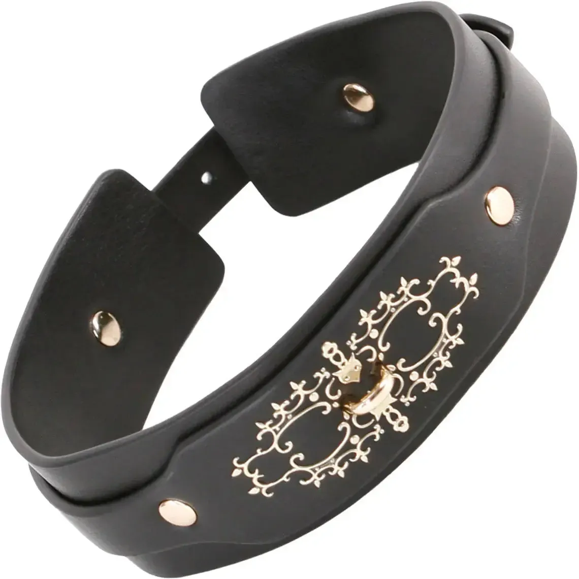 Fetish & Fashion Katrina Collar Black BDSM Collar