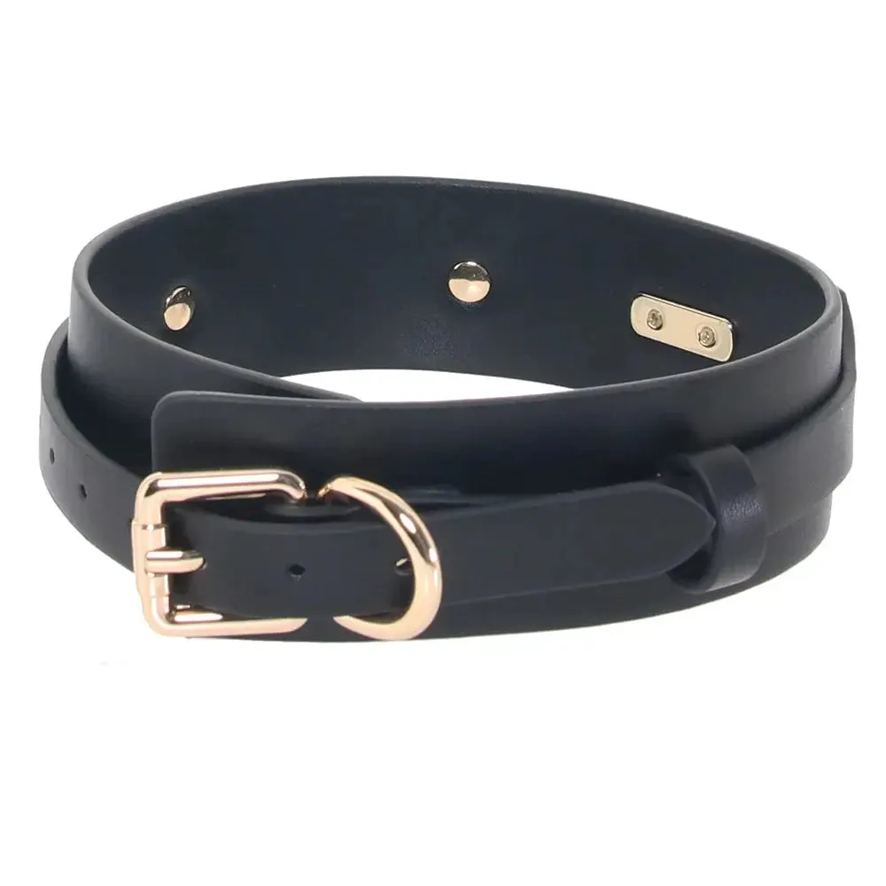 Fetish & Fashion Katrina Collar Black BDSM Collar