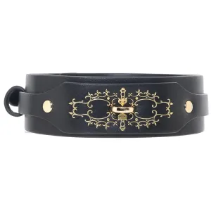 Fetish & Fashion Katrina Collar Black BDSM Collar