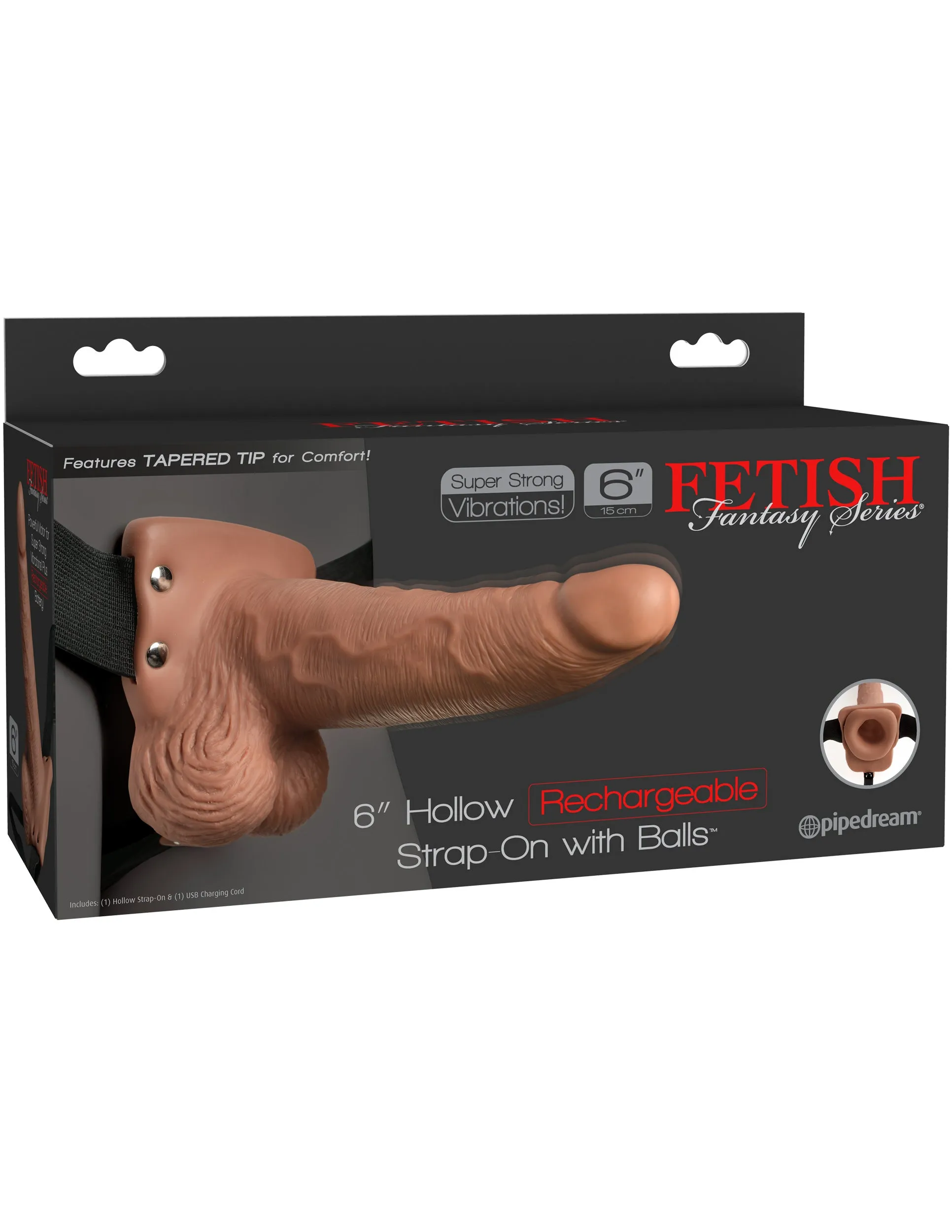 Fetish Fantasy Series - 6 Hollow Strap-On
