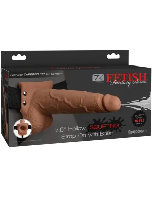Fetish Fantasy Series - 7 Squirting Hollow Strap-On