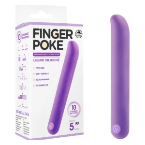 FINGER POKE 5 MINI VIBRATOR PURPLE