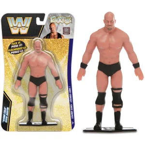 FleXfigs WWE Legends Articulated Action Figures - The Rock & Stone Cold Steve Austin Pack