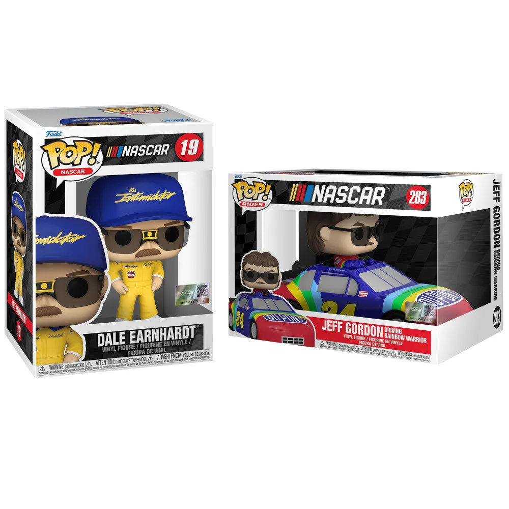 Funko POP! NASCAR Legends Collectors Set: Dale Earnhardt Sr. & Jeff Gordon 3.75 inch Vinyl Figures