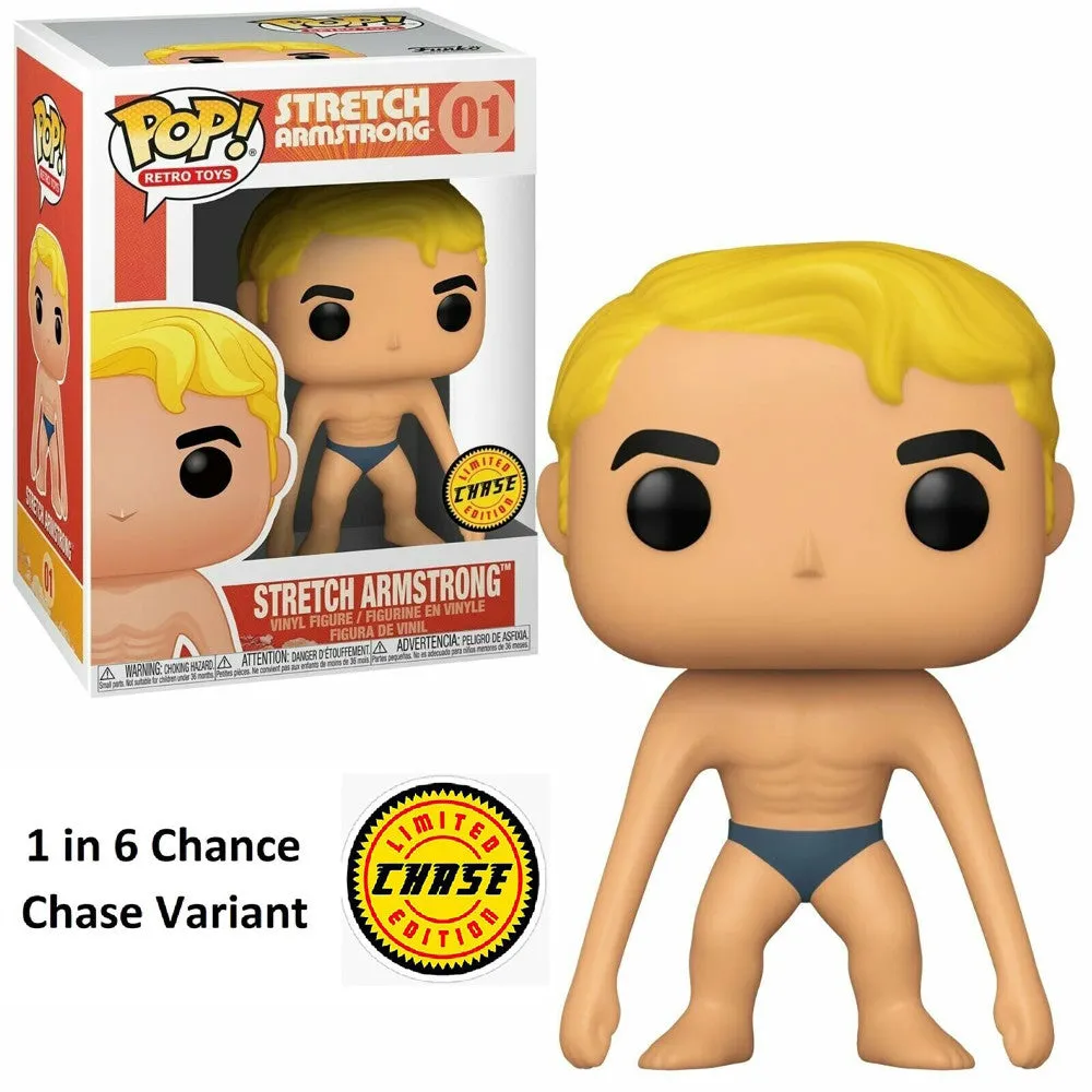 Funko POP! Retro Toys Collectors Set - Stretch Armstrong & Popple Vinyl Figures