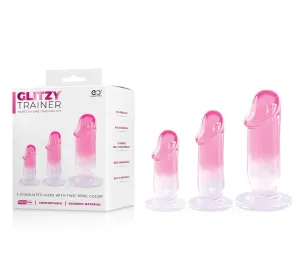 GLITZY TRAINER 3 IN 1 DONG  KIT- PINK