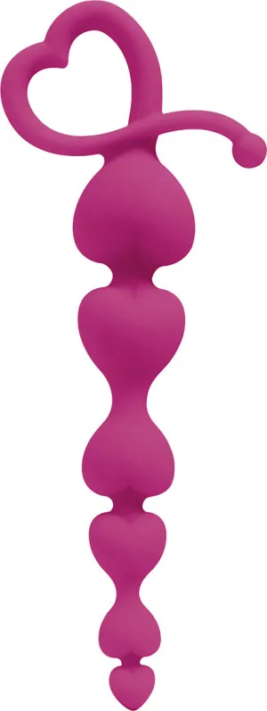 Hearts On A String - Magenta