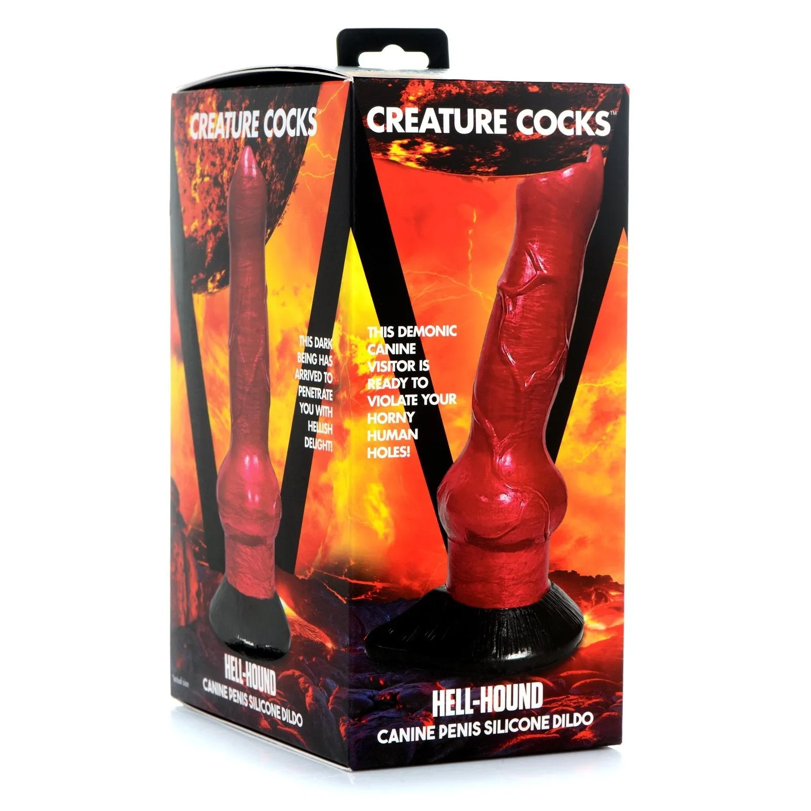 Hell-hound Canine Penis Silicone Dildo