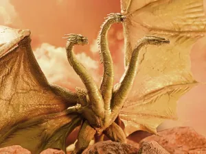 Hiya Toys 1/18 Godzilla: King of the Monsters PX Exclusive Ghidorah (Gravity Beam Ver.) Action Figure