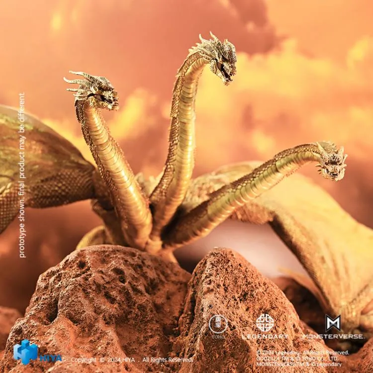 Hiya Toys 1/18 Godzilla: King of the Monsters PX Exclusive Ghidorah (Gravity Beam Ver.) Action Figure