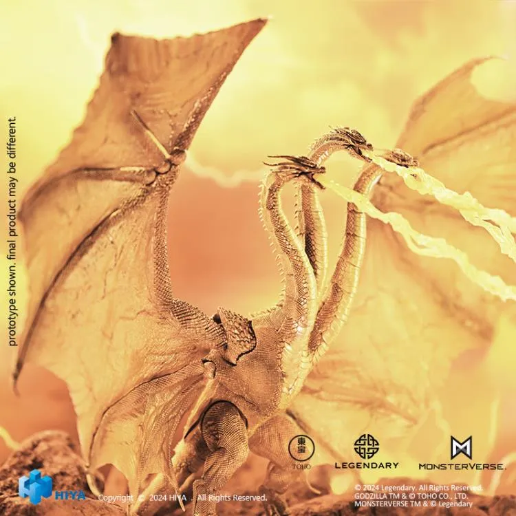 Hiya Toys 1/18 Godzilla: King of the Monsters PX Exclusive Ghidorah (Gravity Beam Ver.) Action Figure