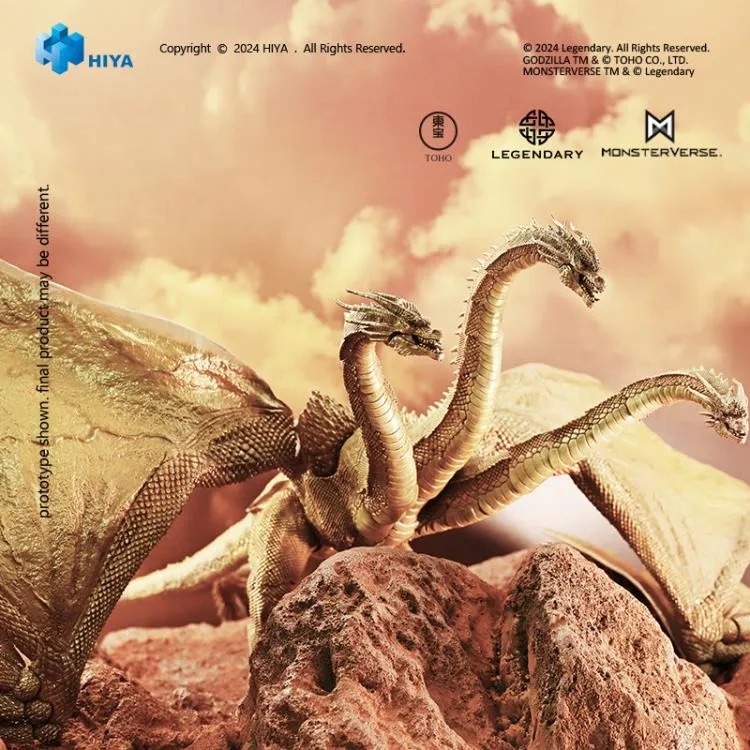Hiya Toys 1/18 Godzilla: King of the Monsters PX Exclusive Ghidorah (Gravity Beam Ver.) Action Figure