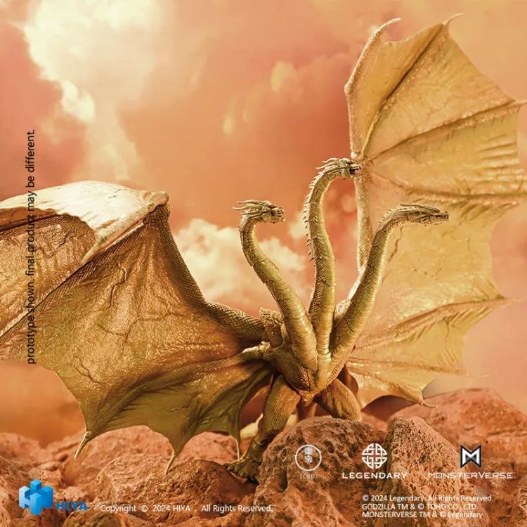 Hiya Toys 1/18 Godzilla: King of the Monsters PX Exclusive Ghidorah (Gravity Beam Ver.) Action Figure