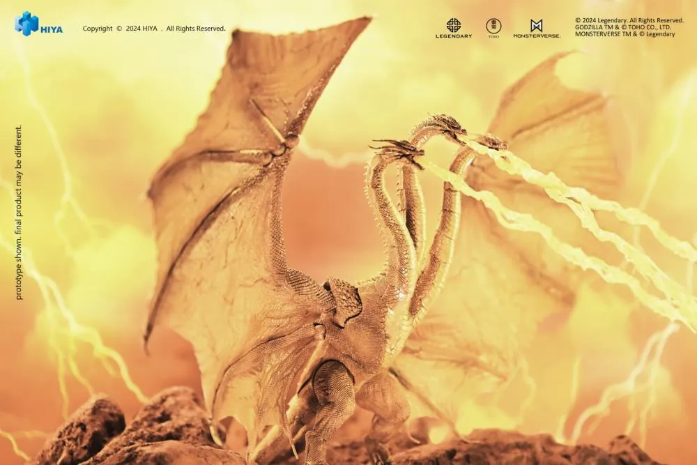 Hiya Toys 1/18 Godzilla: King of the Monsters PX Exclusive Ghidorah (Gravity Beam Ver.) Action Figure