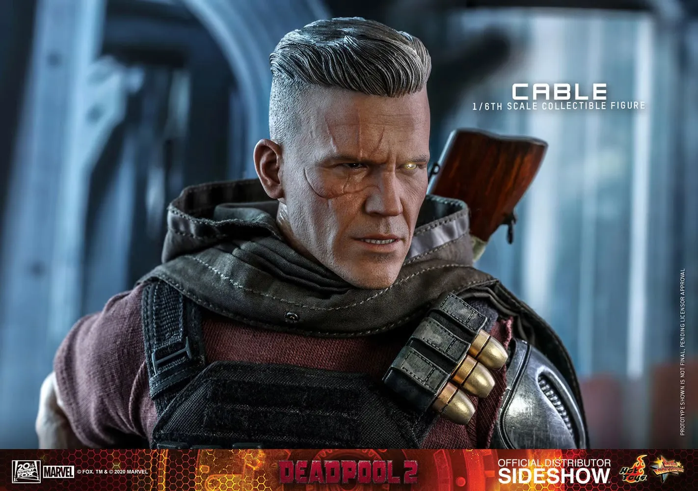 Hot Toys 1/6 Marvel's Deadpool 2 Cable MMS583 Sixth Scale Figure