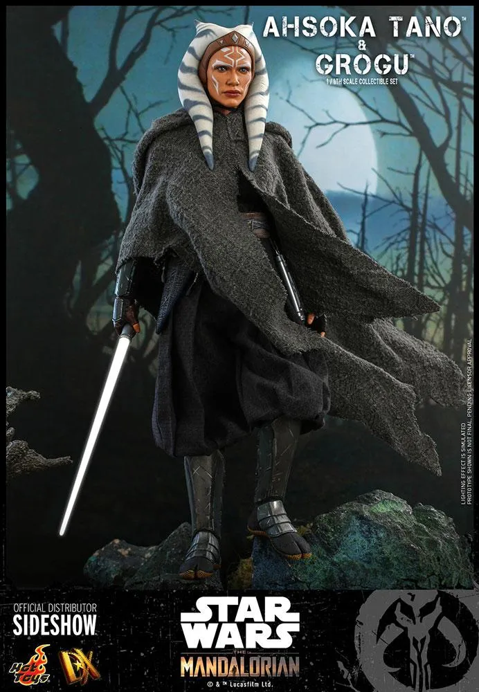 Hot Toys 1/6 Scale Figure - Ahsoka Tano & Grogu (Star Wars: Episode The Mandalorian)