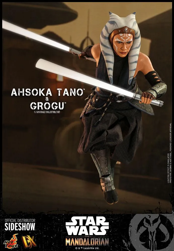 Hot Toys 1/6 Scale Figure - Ahsoka Tano & Grogu (Star Wars: Episode The Mandalorian)