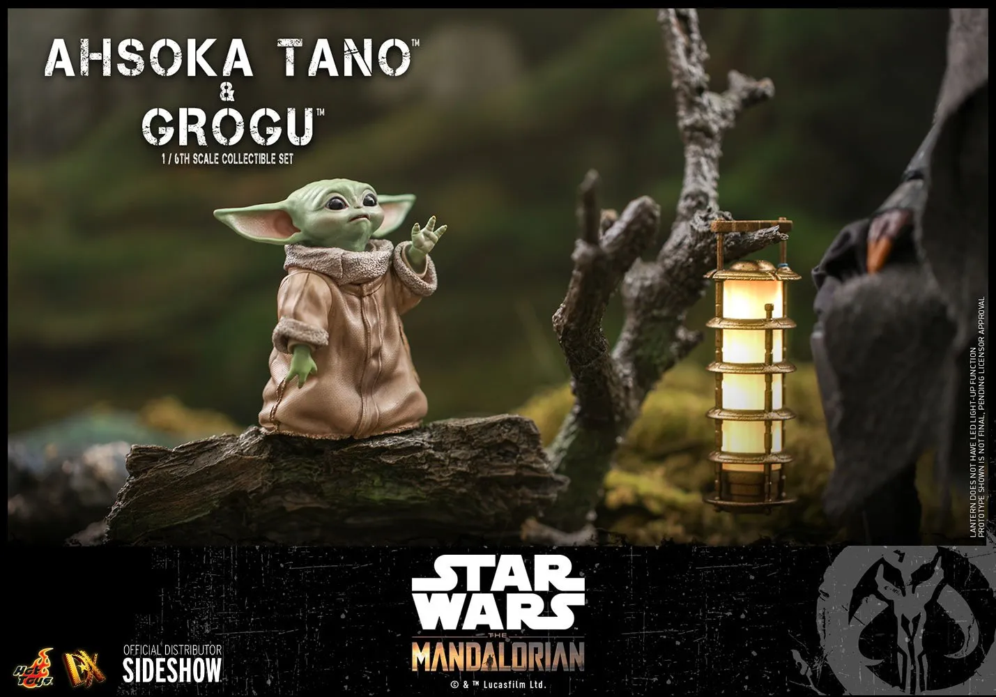 Hot Toys 1/6 Scale Figure - Ahsoka Tano & Grogu (Star Wars: Episode The Mandalorian)