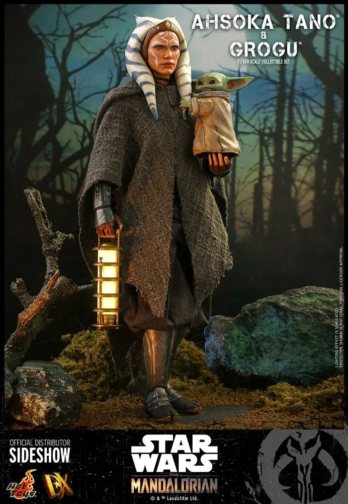 Hot Toys 1/6 Scale Figure - Ahsoka Tano & Grogu (Star Wars: Episode The Mandalorian)