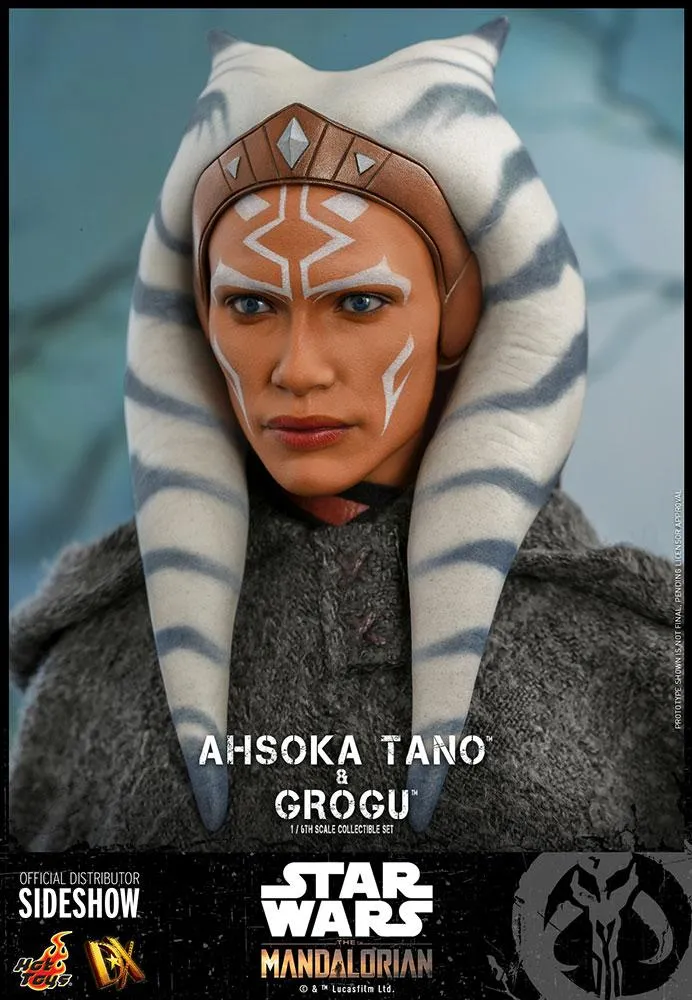 Hot Toys 1/6 Scale Figure - Ahsoka Tano & Grogu (Star Wars: Episode The Mandalorian)