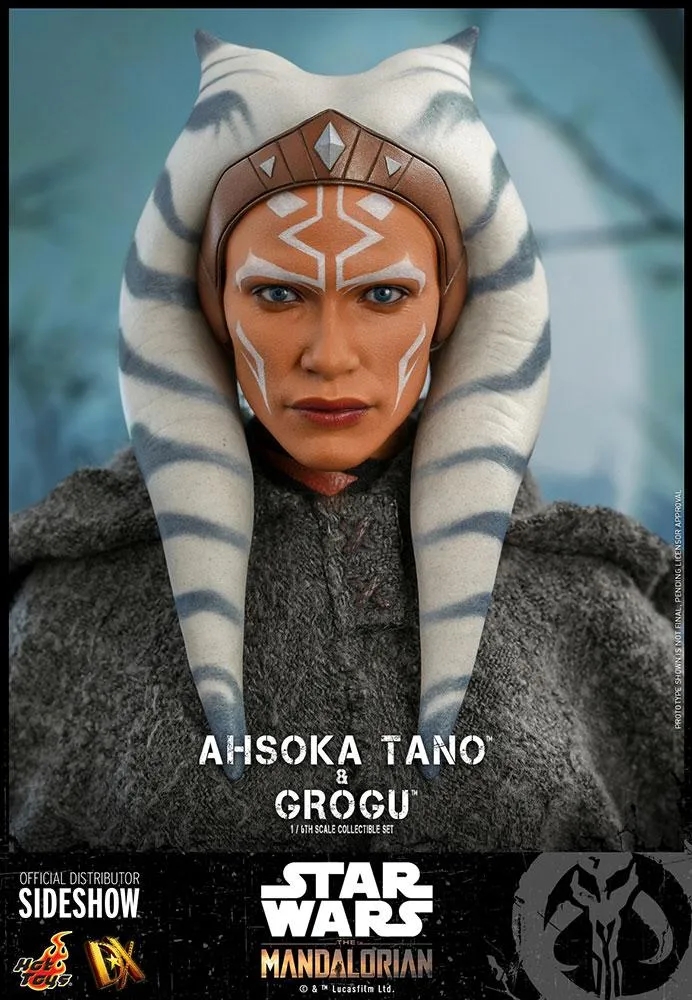 Hot Toys 1/6 Scale Figure - Ahsoka Tano & Grogu (Star Wars: Episode The Mandalorian)