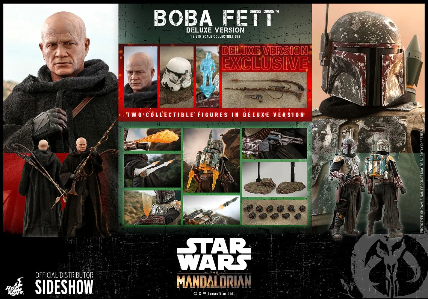 Hot Toys 1/6 Scale Television Masterpiece Series  - The Mandalorian - Boba Fett (Deluxe Version)