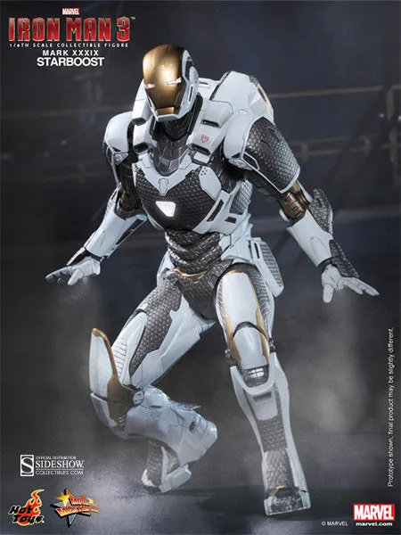 Hot Toys Iron Man Mark XXXIX Starboost 12 Inch 1/6 Scale Action Figure MMS214