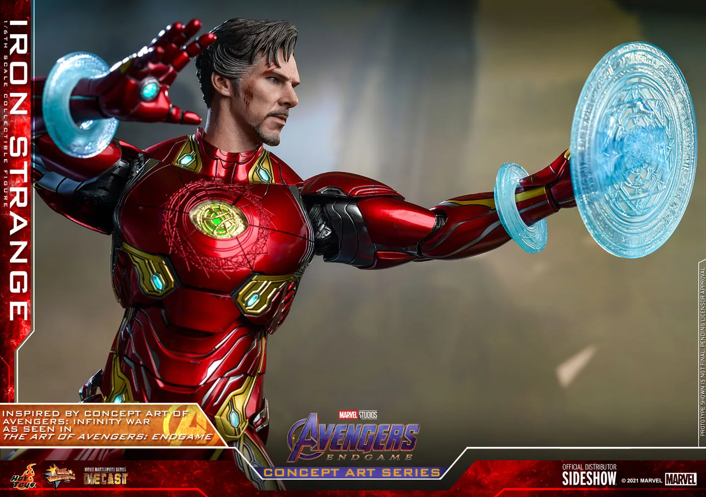 Hot Toys - Movie Masterpiece Series 1/6 Scale - Iron Strange (Avengers: Endgame)