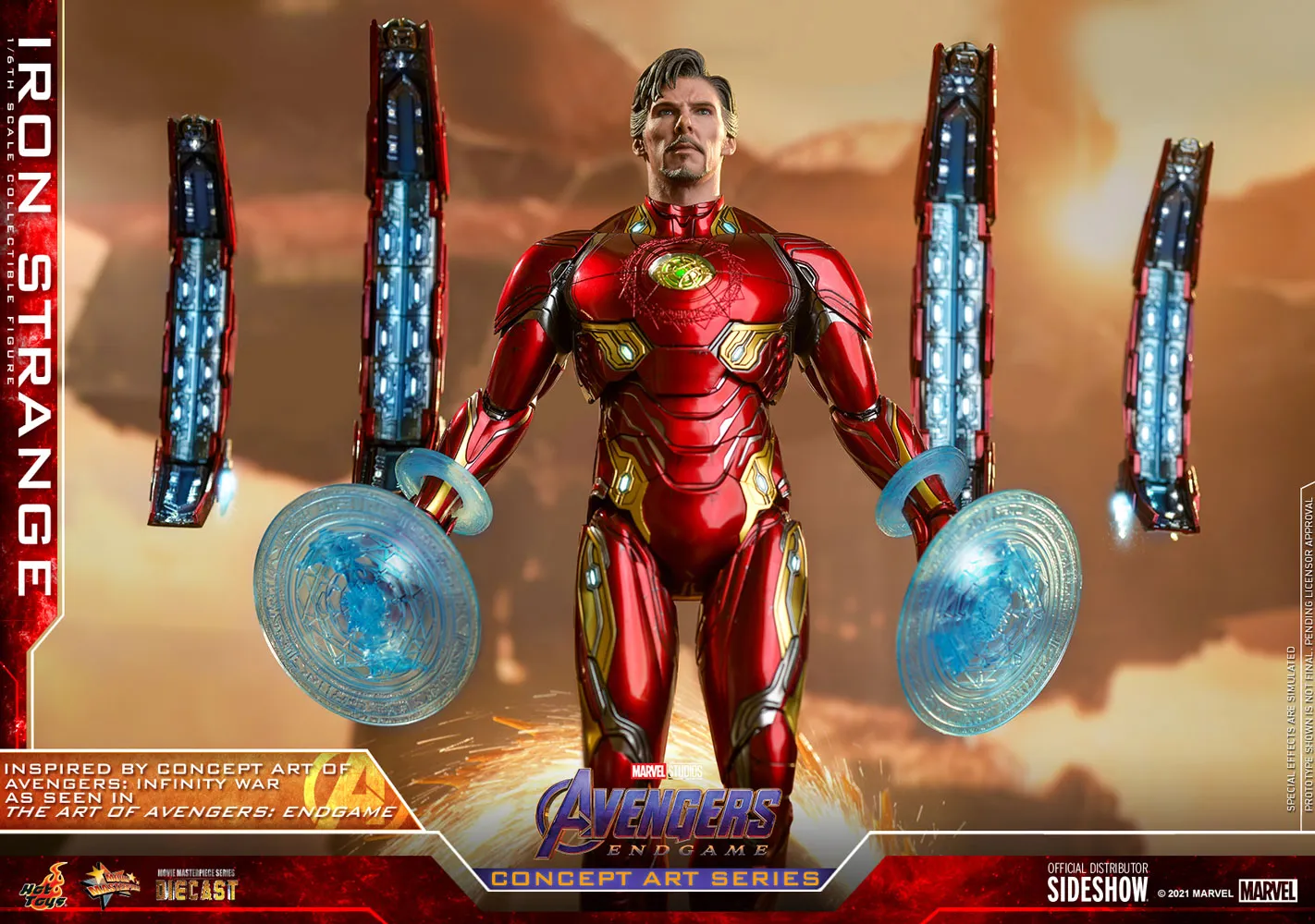 Hot Toys - Movie Masterpiece Series 1/6 Scale - Iron Strange (Avengers: Endgame)