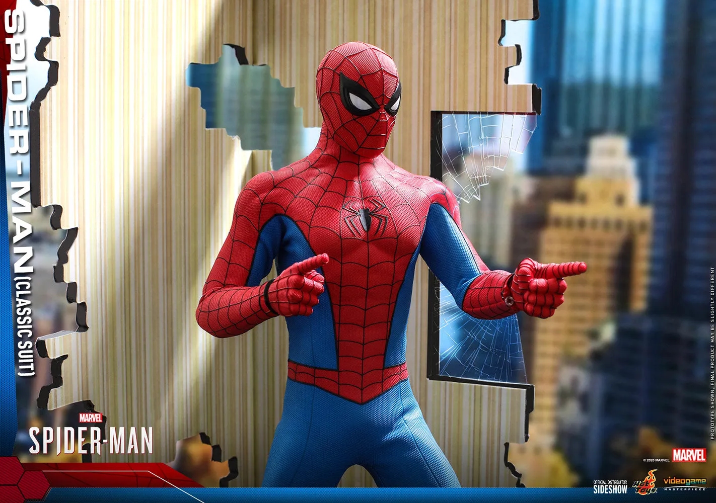 Hot Toys Video Game Masterpiece 1/6 Scale Figure - Spider-Man (Classic Suit)
