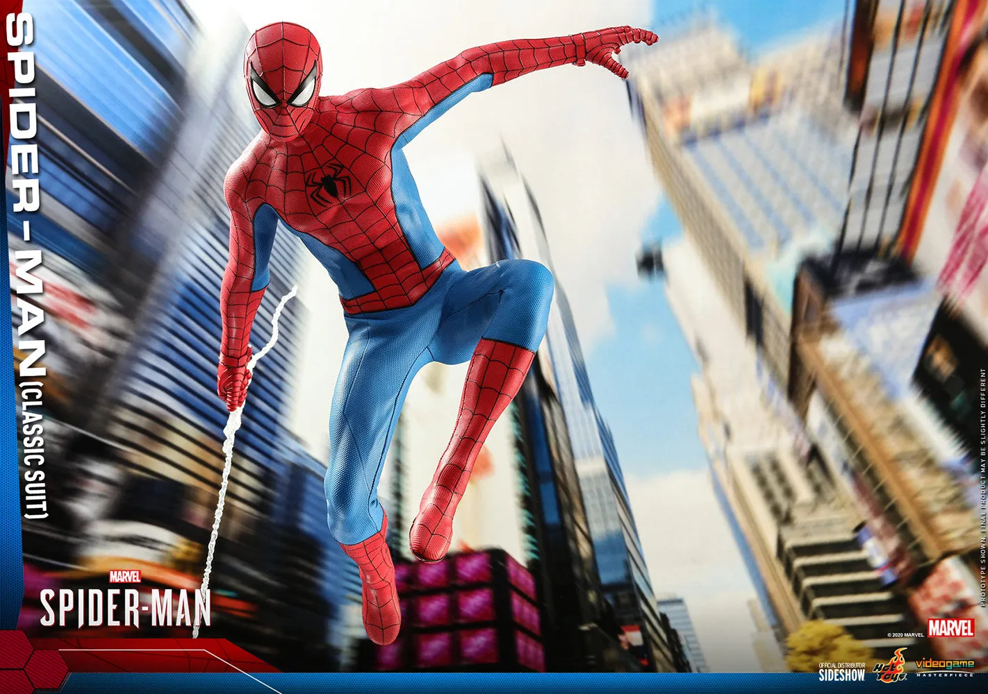 Hot Toys Video Game Masterpiece 1/6 Scale Figure - Spider-Man (Classic Suit)