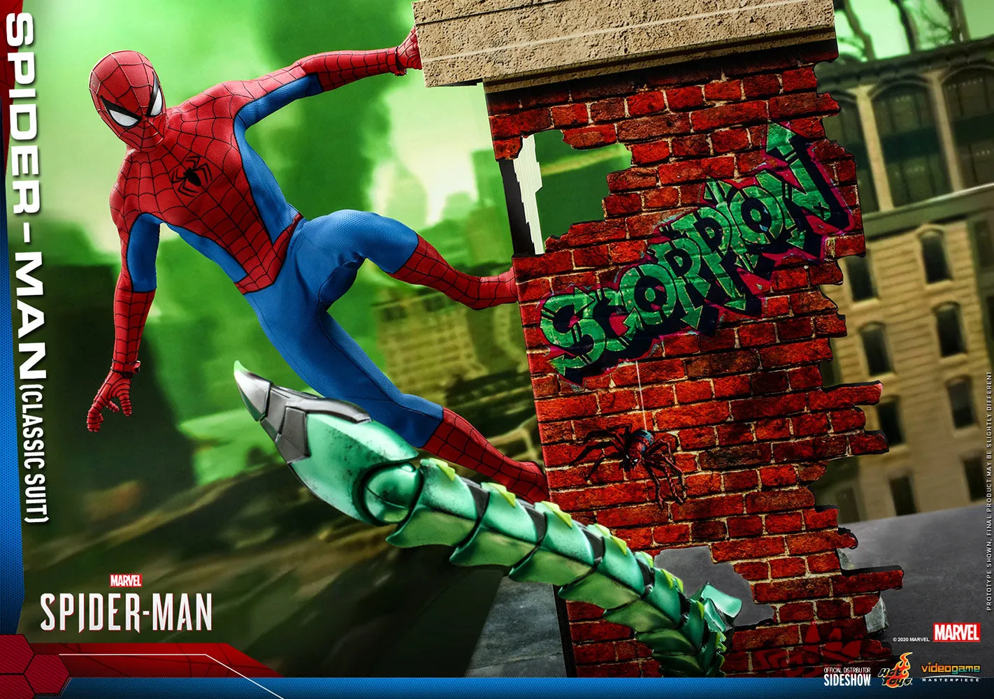 Hot Toys Video Game Masterpiece 1/6 Scale Figure - Spider-Man (Classic Suit)