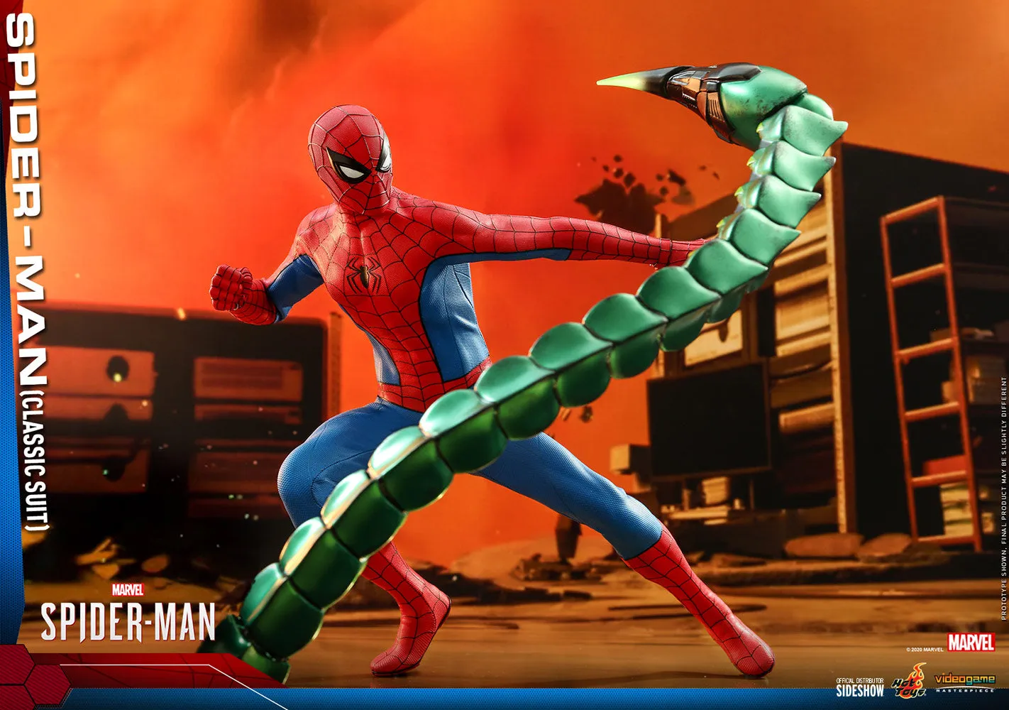 Hot Toys Video Game Masterpiece 1/6 Scale Figure - Spider-Man (Classic Suit)