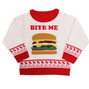 Infant Bite Me™ Christmas Sweater